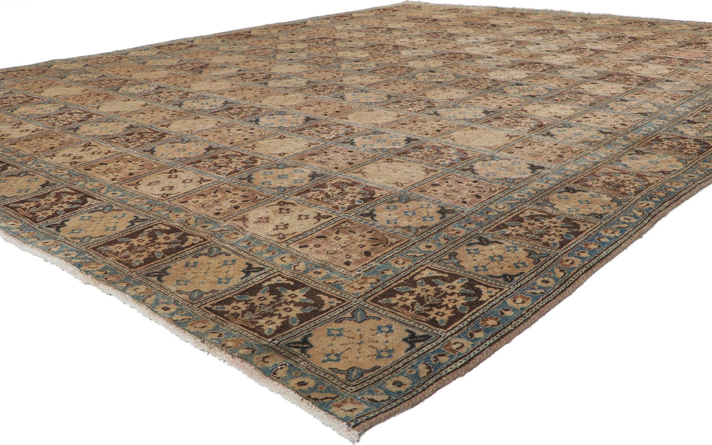9 x 11 Antique Persian Bakhtiari Rug 76841