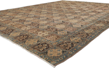 9 x 11 Antique Persian Bakhtiari Rug 76841