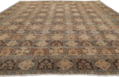 9 x 11 Antique Persian Bakhtiari Rug 76841