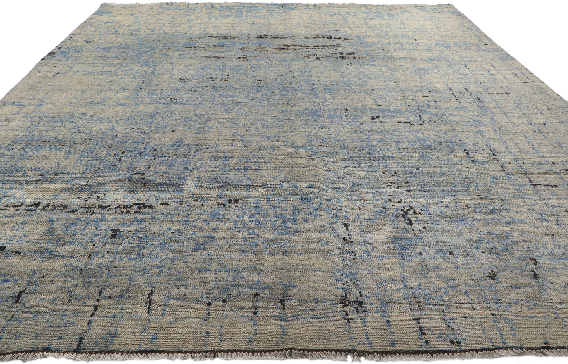 9 x 11 Contemporary Abstract Area Rug 80726