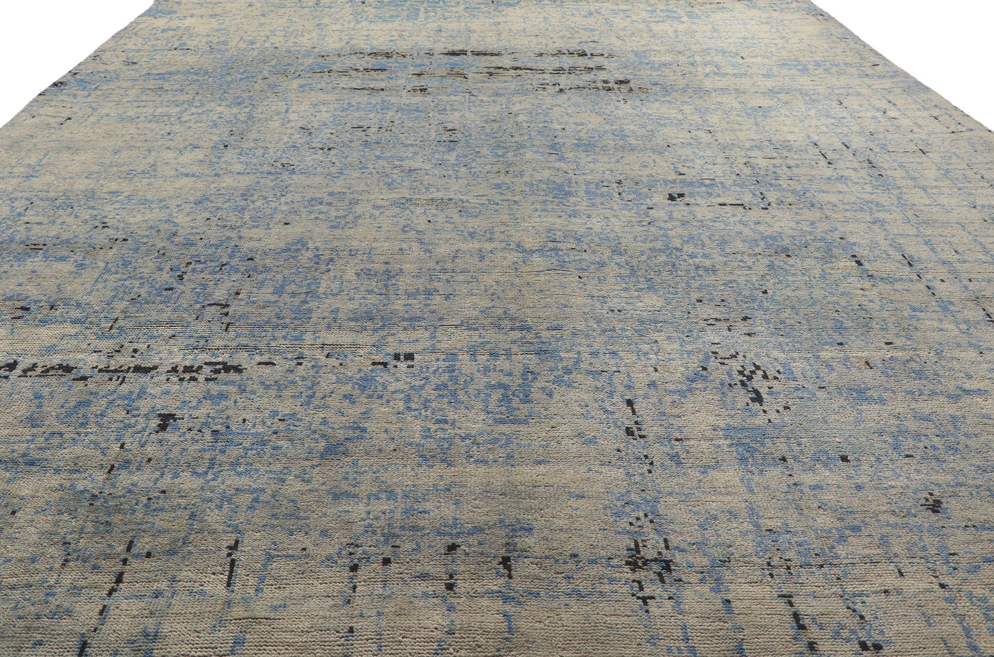 9 x 11 Contemporary Abstract Area Rug 80726