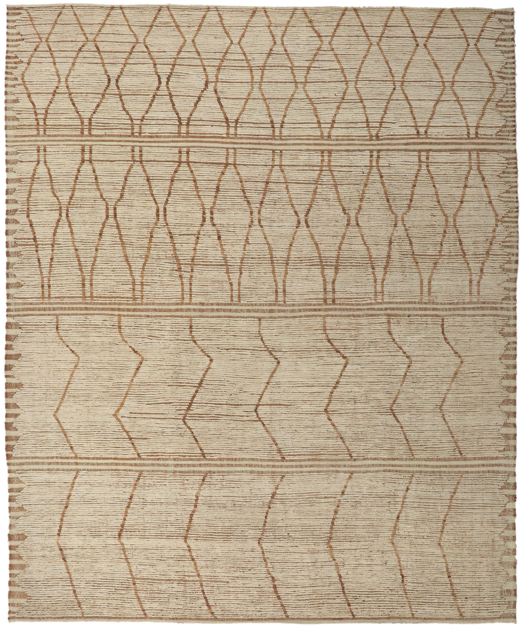 9 x 11 Contemporary Moroccan Rug 80806