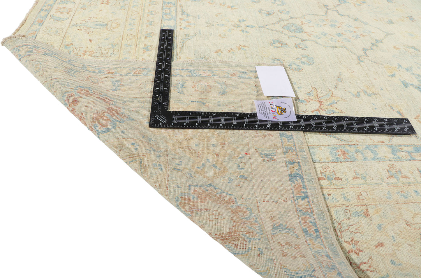 9 x 11 Vintage-Inspired Oushak Rug 80945