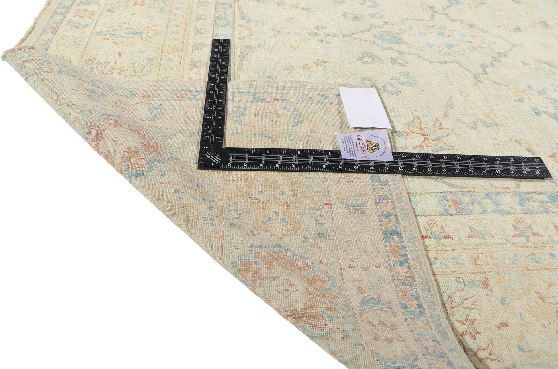 9 x 11 Vintage-Inspired Oushak Rug 80945