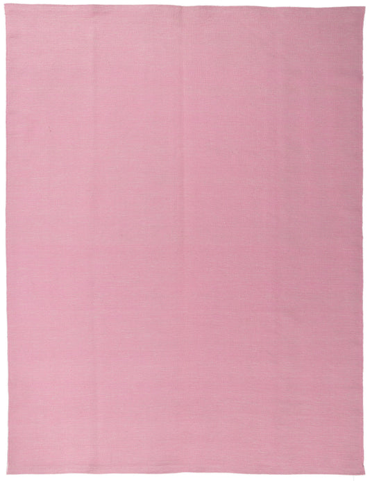 9 x 11 Swedish Inspired Pink Kilim Rug 30686