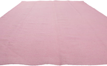 9 x 11 Swedish Inspired Pink Kilim Rug 30686