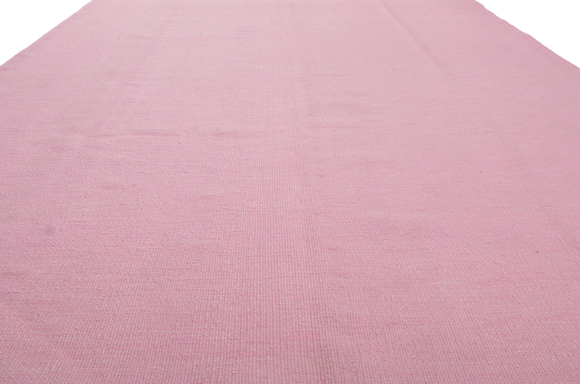 9 x 11 Swedish Inspired Pink Kilim Rug 30686