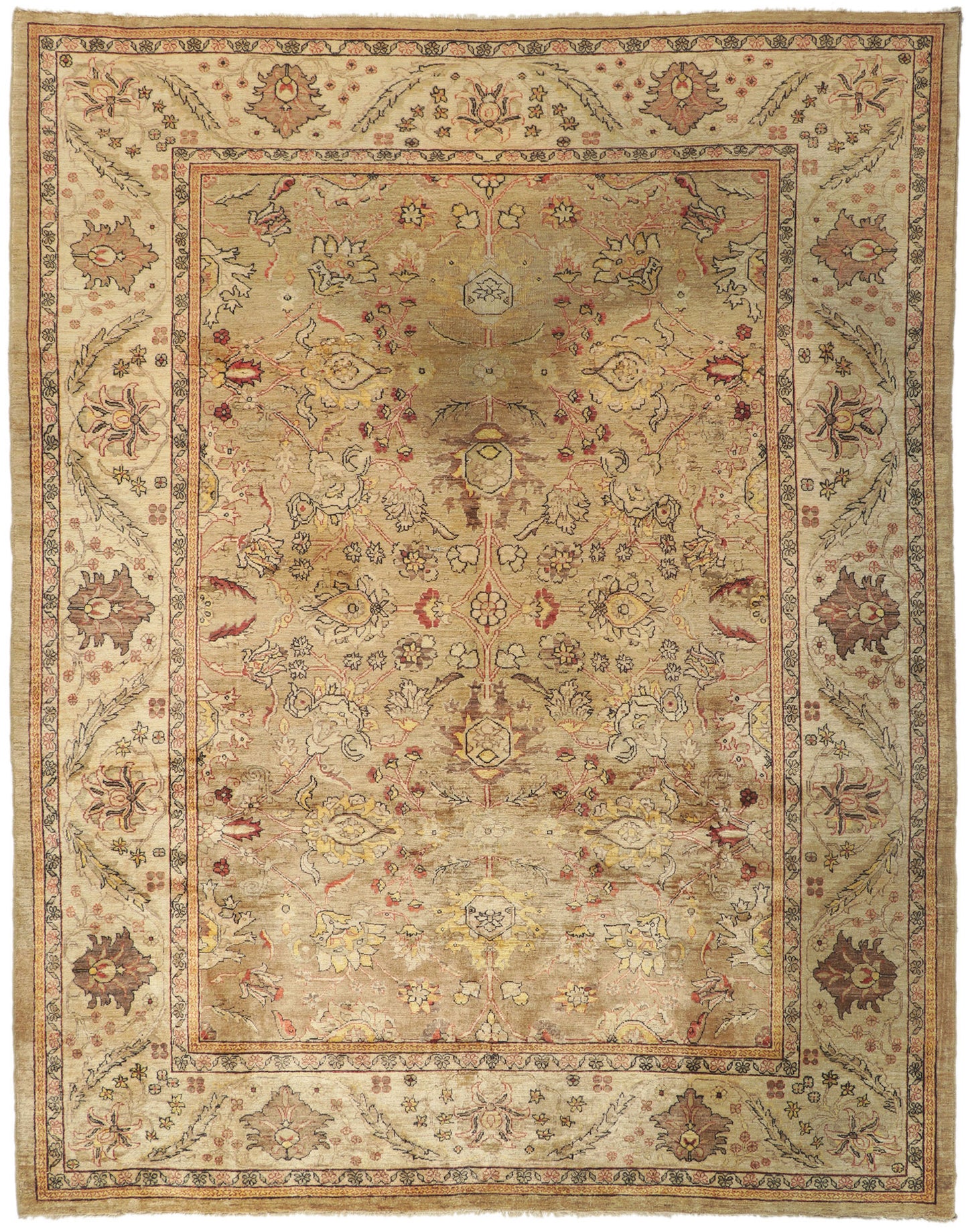 9 x 11 Vintage Pakistani Rug 78288