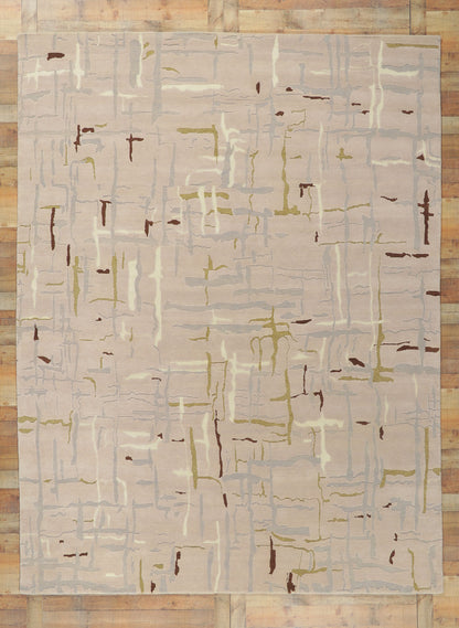 9 x 12 Contemporary Abstract Rug 30881