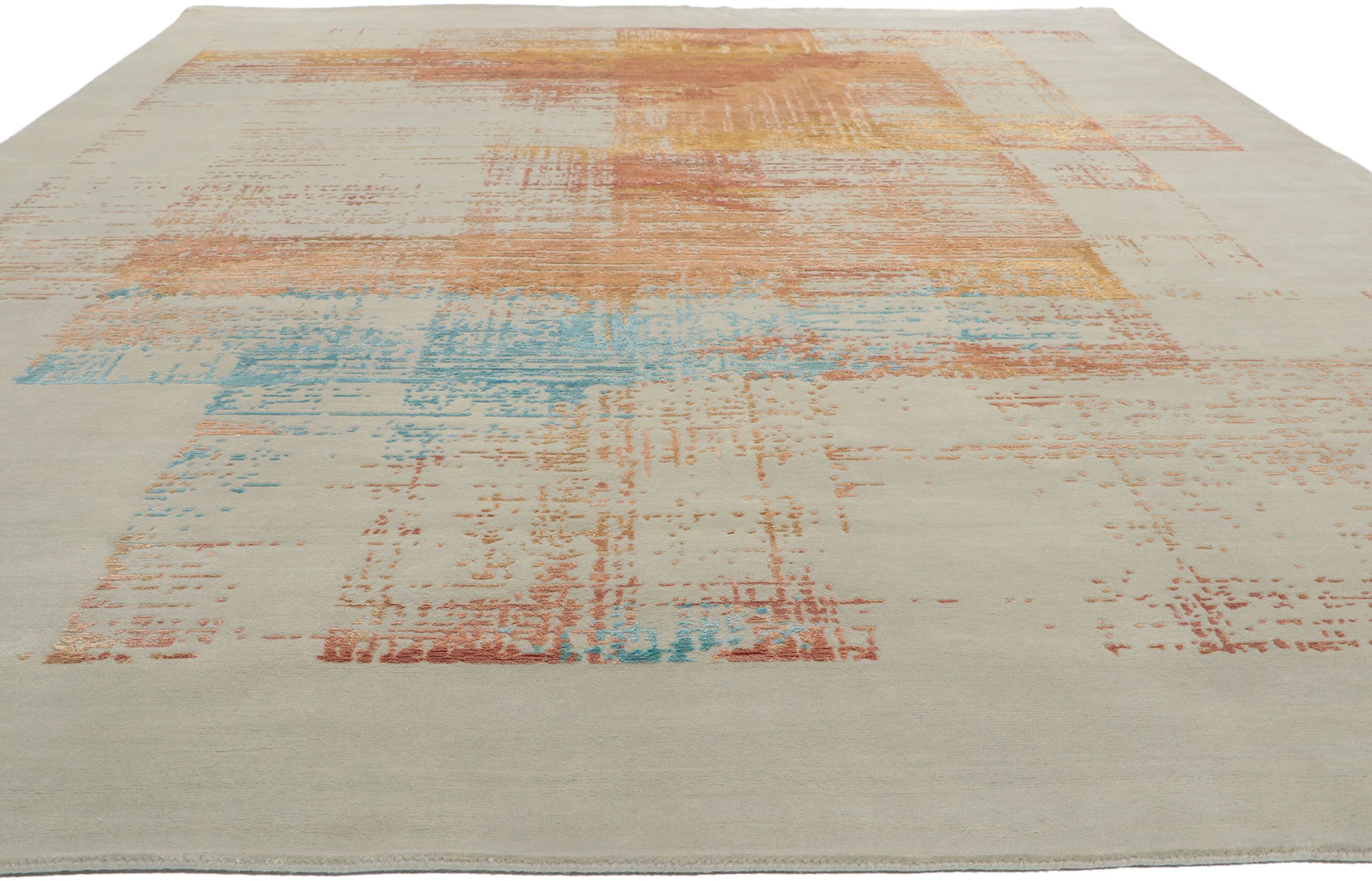 9 x 12 Contemporary Abstract Rug 30891