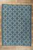 9 x 12 Turkish Blue Moroccan Rug 53449