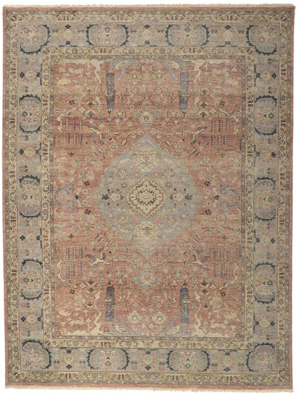 9 x 12 Vintage-Inspired Distressed Rug 30777