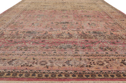 9 x 12 Vintage-Inspired Distressed Rug 30778