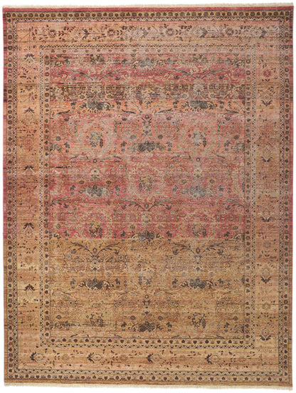 9 x 12 Vintage-Inspired Distressed Rug 30778