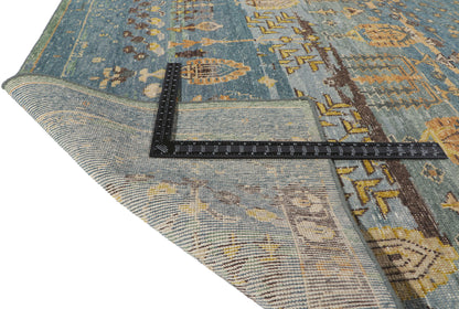 9 x 12 Vintage-Inspired Distressed Rug 30783