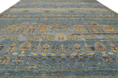 9 x 12 Vintage-Inspired Distressed Rug 30783
