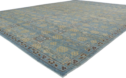 9 x 12 Vintage-Inspired Distressed Rug 30784