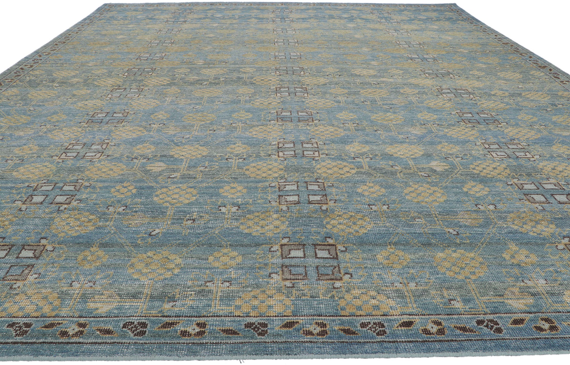 9 x 12 Vintage-Inspired Distressed Rug 30784