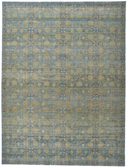 9 x 12 Vintage-Inspired Distressed Rug 30784