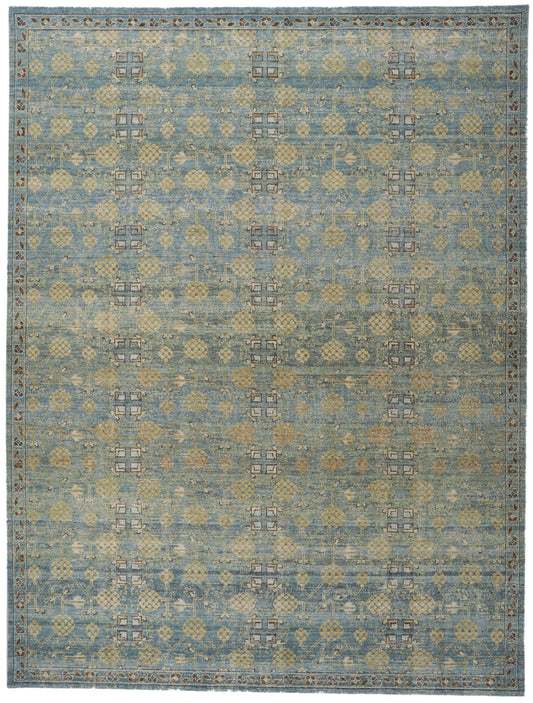 9 x 12 Vintage-Inspired Distressed Rug 30784