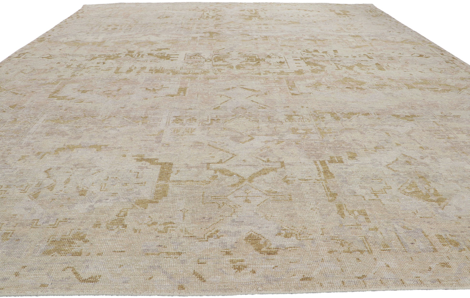 9 x 12 Vintage-Inspired Distressed Rug 30788