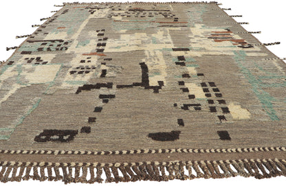 9 x 12 Contemporary High-Low Moroccan Rug 80724