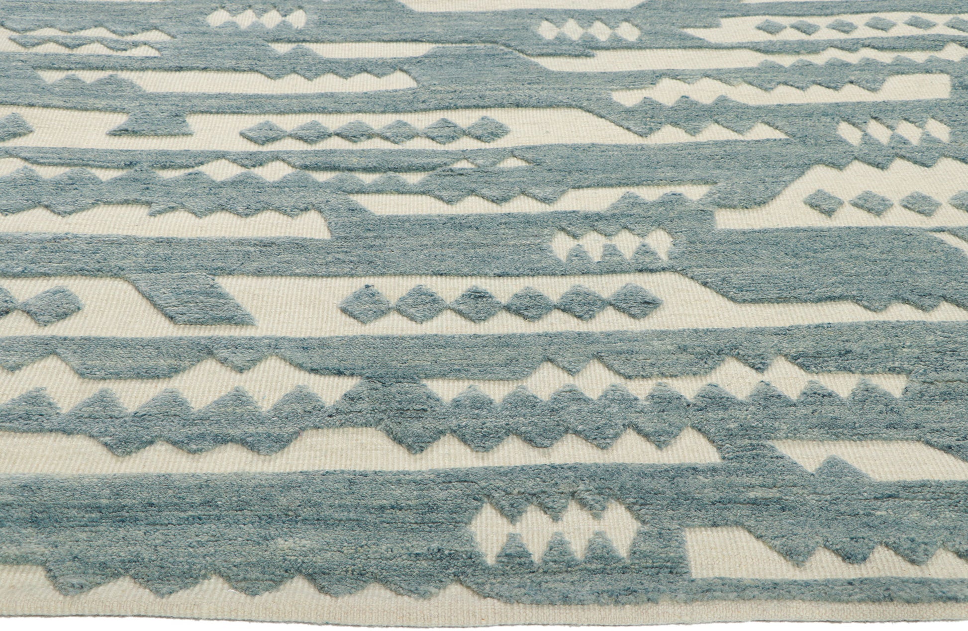 9 x 12 Contemporary High-Low Rug 30888
