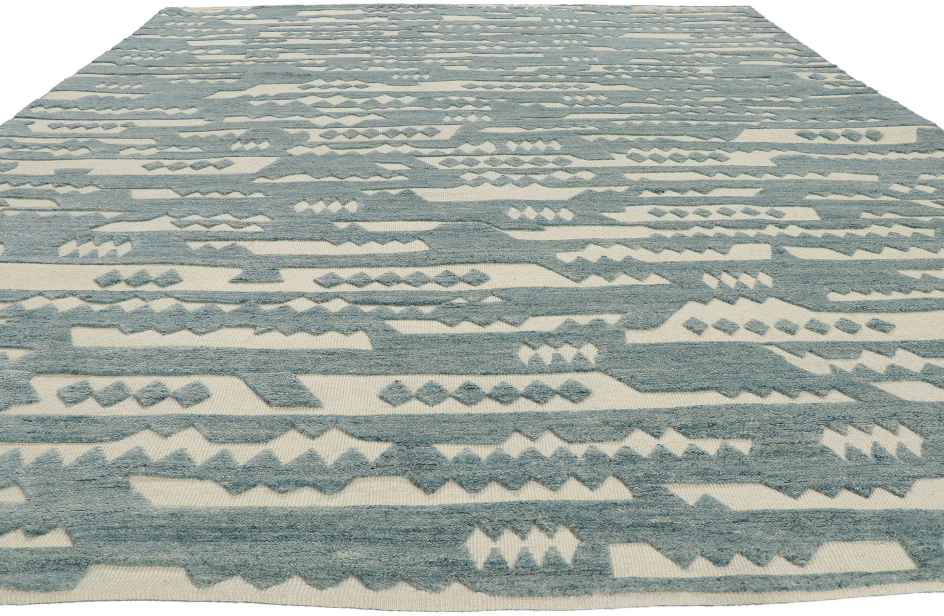 9 x 12 Contemporary High-Low Rug 30888