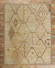 9 x 12 Earth-Tone Moroccan Rug 80803
