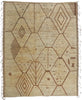 9 x 12 Earth-Tone Moroccan Rug 80803