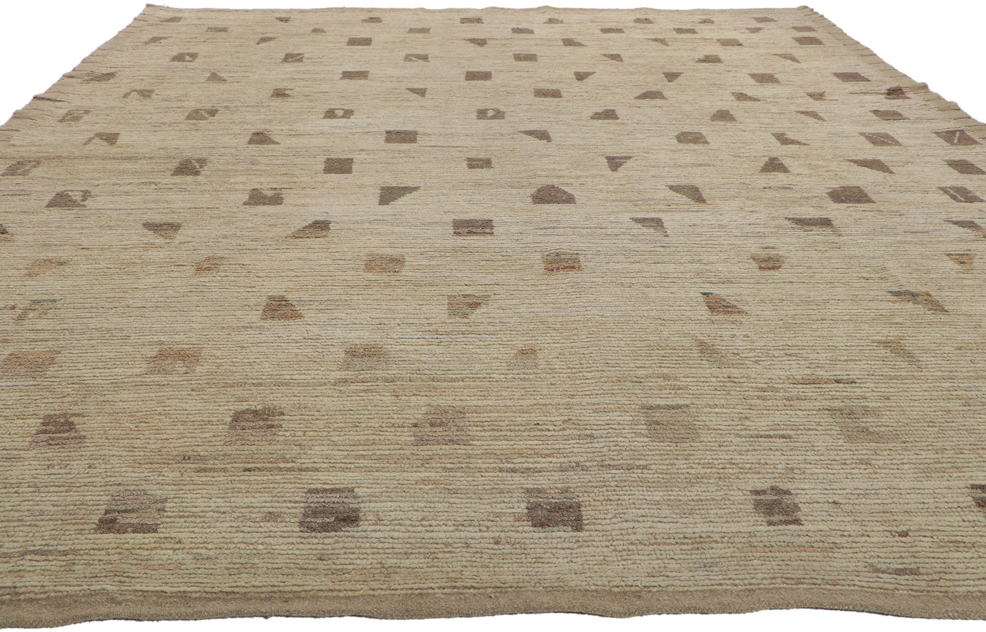 9 x 12 Earth-Tone Moroccan Rug 80804