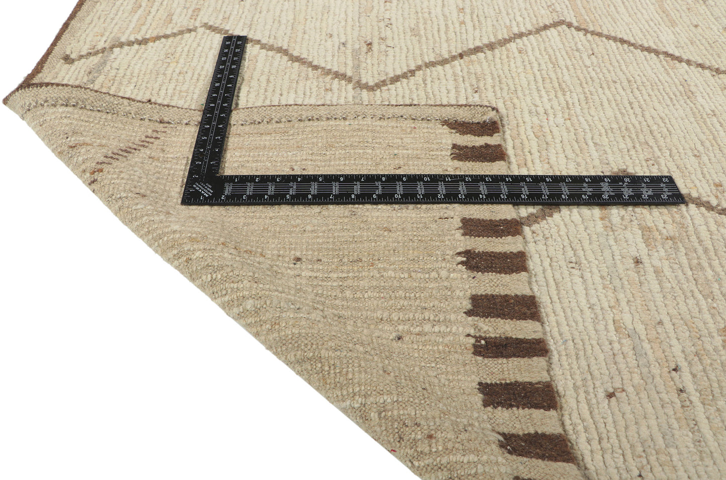9 x 12 Earth-Tone Moroccan Rug 80808