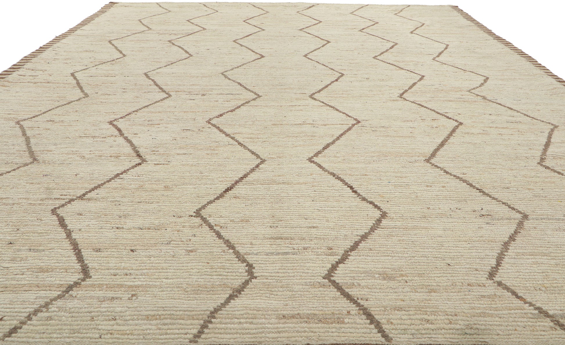 9 x 12 Earth-Tone Moroccan Rug 80808