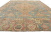 9 x 12 Colorful Blue Oushak Rug 80730
