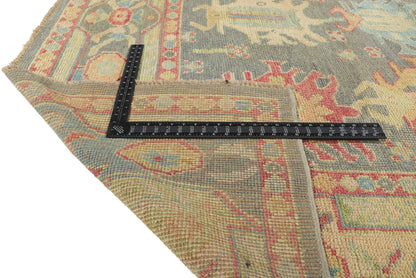 9 x 12 Colorful Oushak Rug 80736
