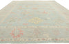 9 x 12 Vintage-Inspired Blue Oushak Rug 80903