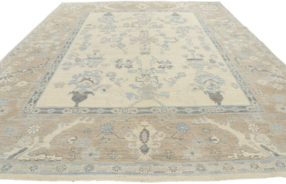 9 x 12 Vintage-Inspired Oushak Rug 80908