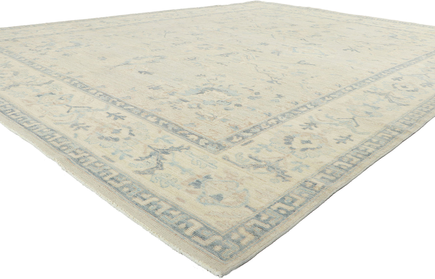 9 x 12 Vintage-Inspired Oushak Rug 80909