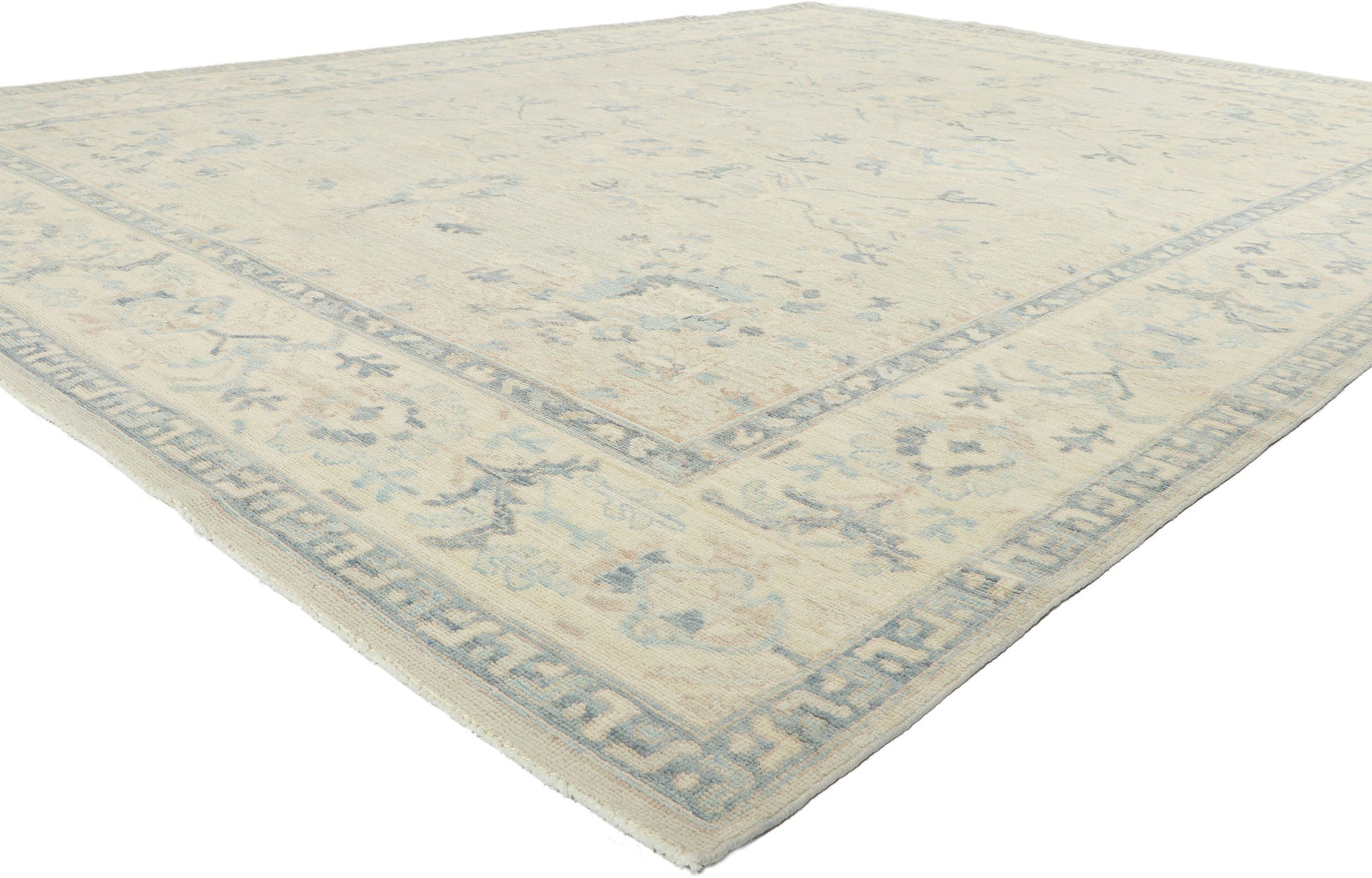 9 x 12 Vintage-Inspired Oushak Rug 80909