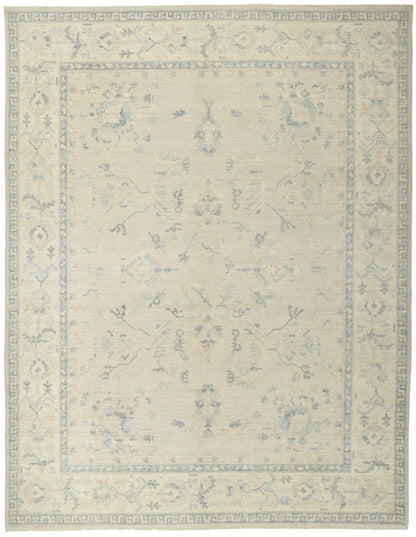9 x 12 Vintage-Inspired Oushak Rug 80909