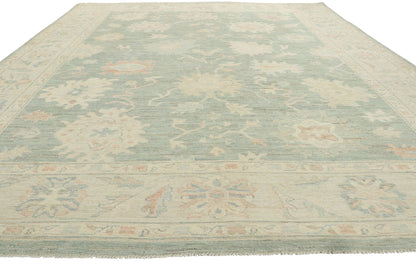 9 x 12 Vintage-Inspired Oushak Rug 80911