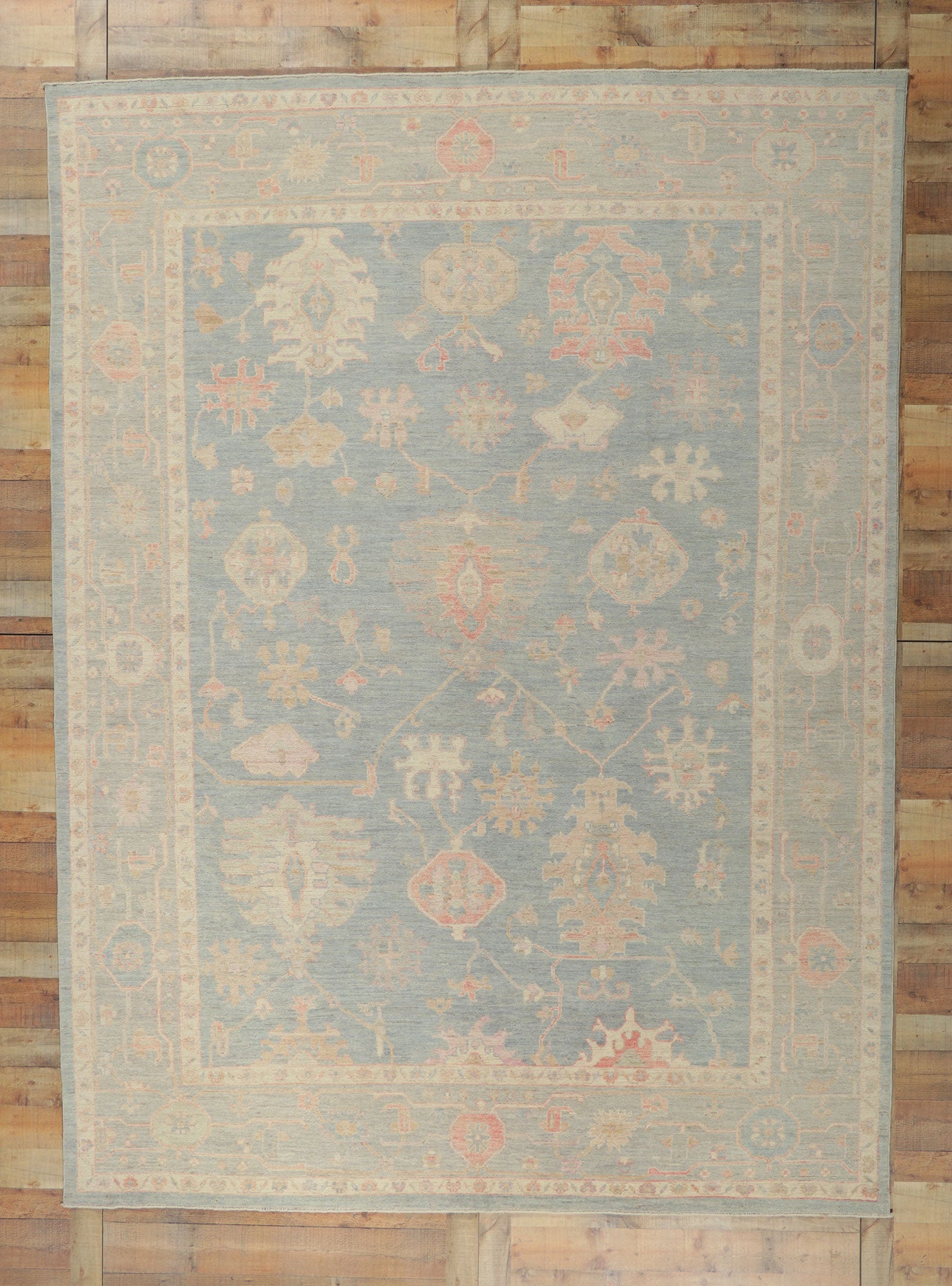 9 x 12 Contemporary Oushak Rug 80914