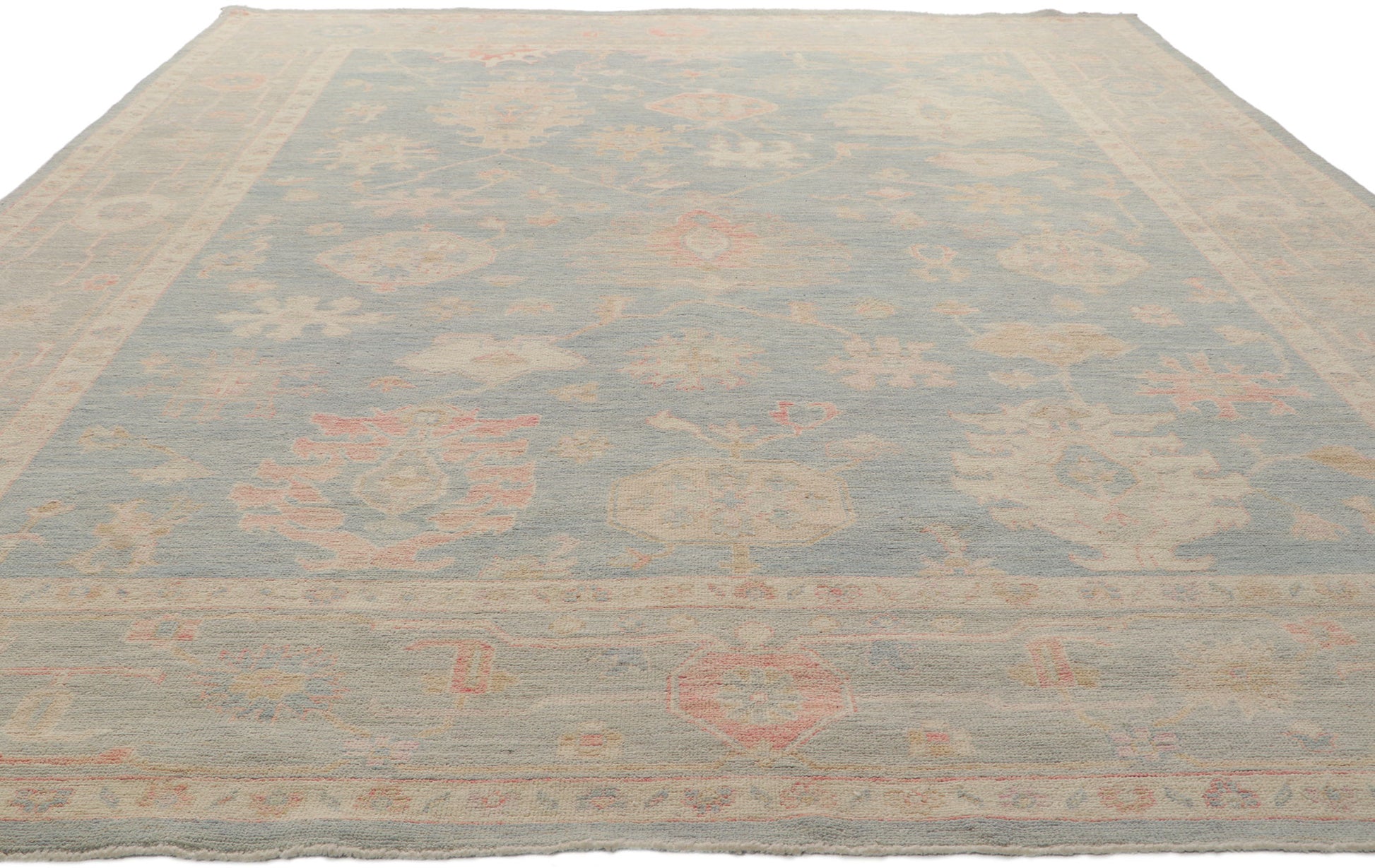 9 x 12 Contemporary Oushak Rug 80914