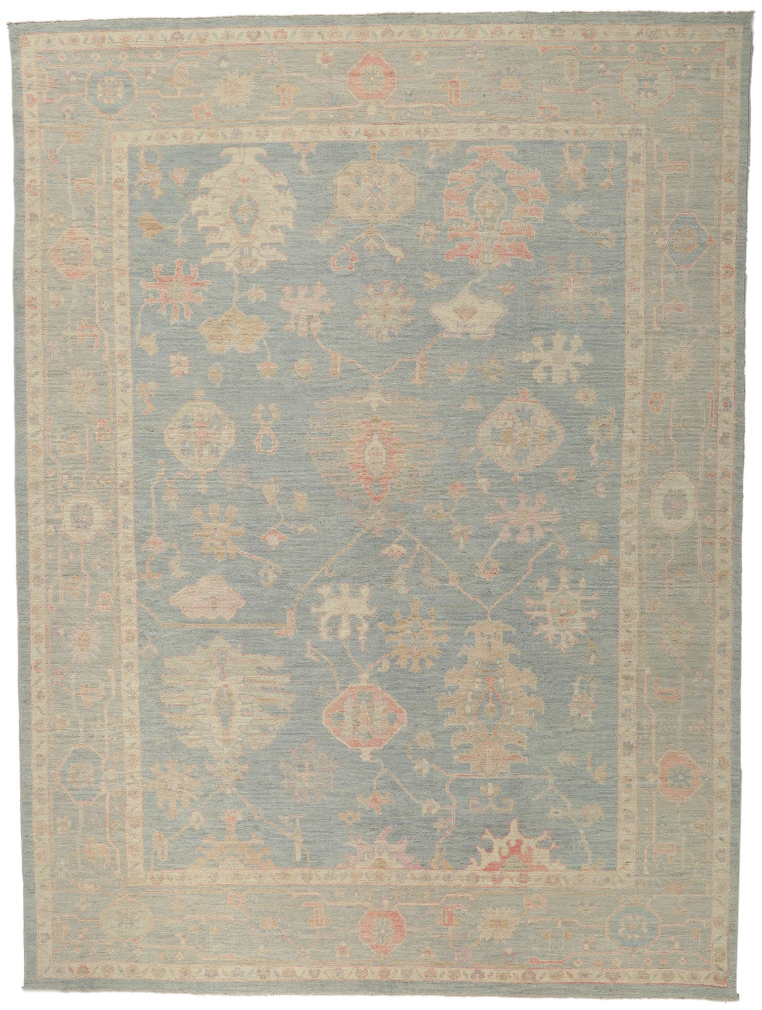 9 x 12 Contemporary Oushak Rug 80914