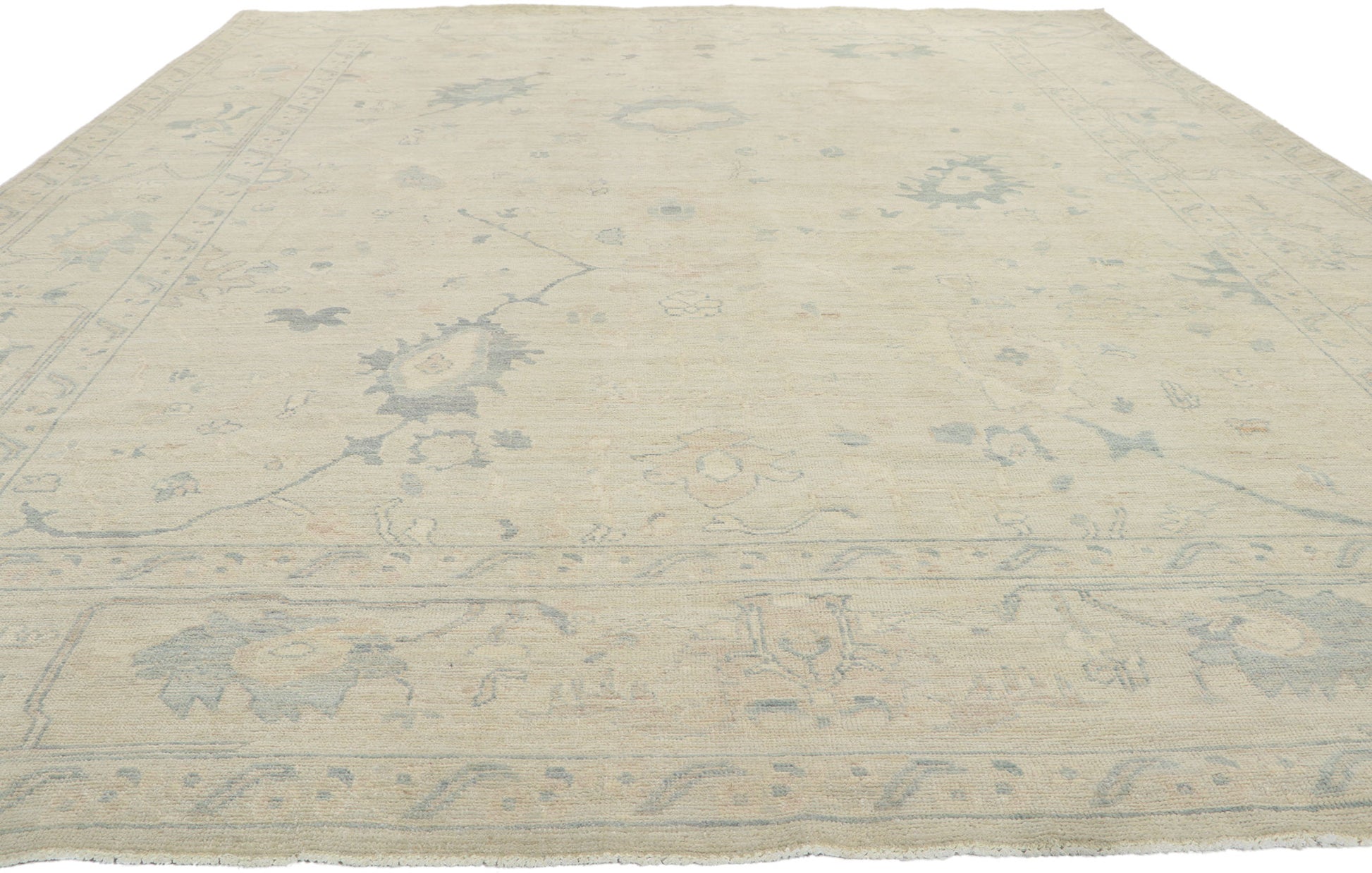9 x 12 Modern Oushak Rug 80918