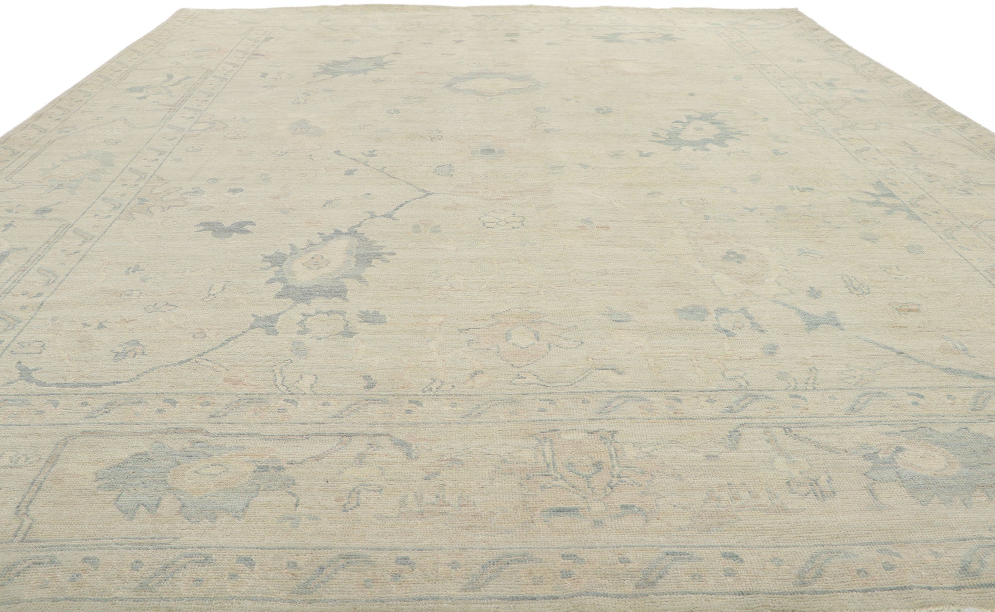 9 x 12 Modern Oushak Rug 80918