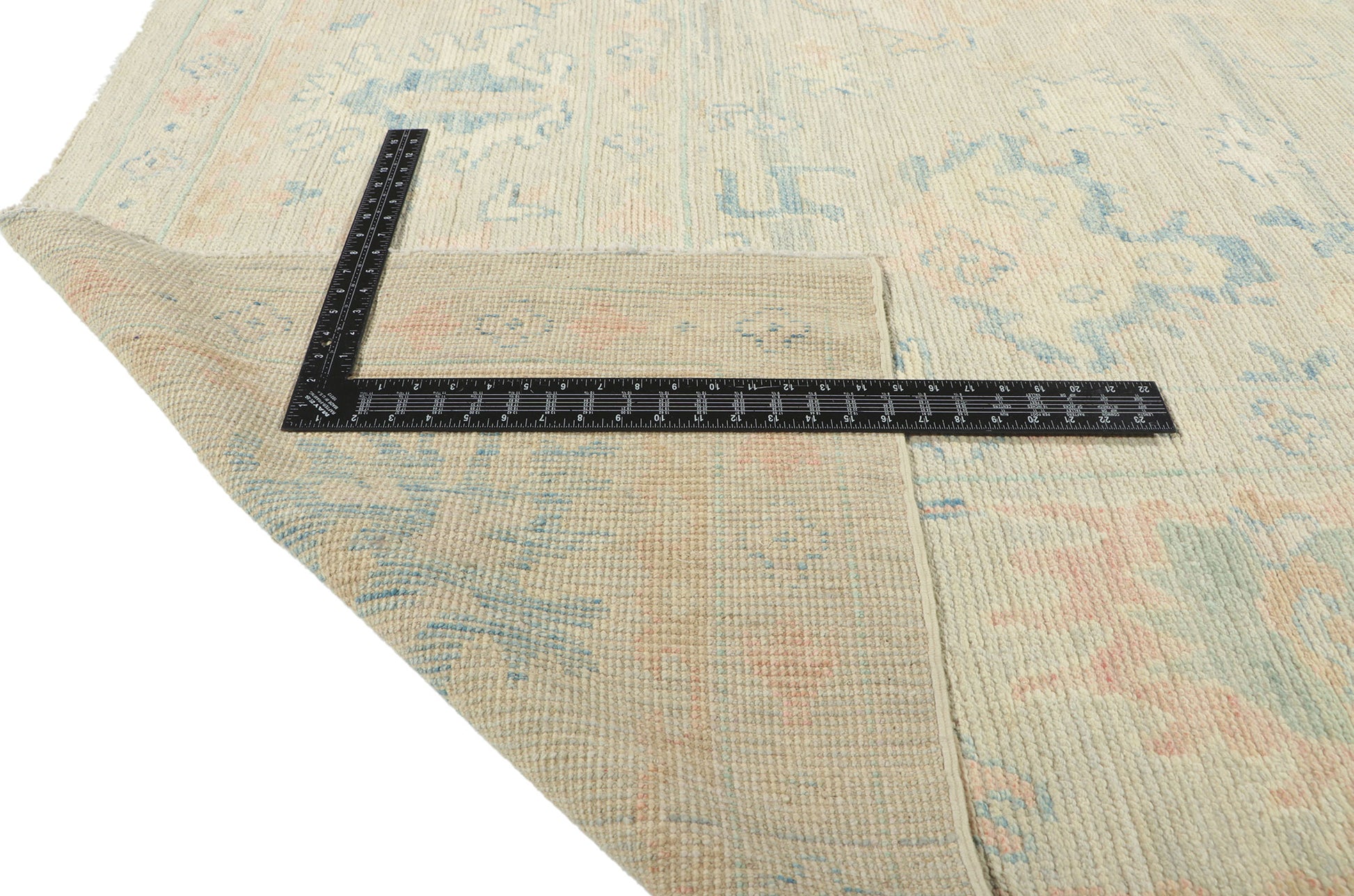 9 x 12 Vintage-Inspired Oushak Rug 80920