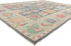 9 x 12 Colorful Oushak Rug 80957