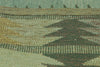 9 x 12 Scandinavian Modern Green Swedish Inspired Kilim Rug 30842