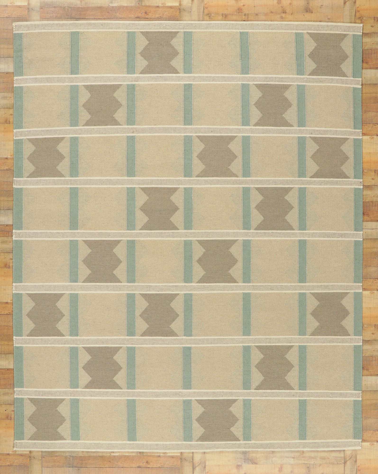 9 x 12 Swedish Inspired Kilim Rug 30846